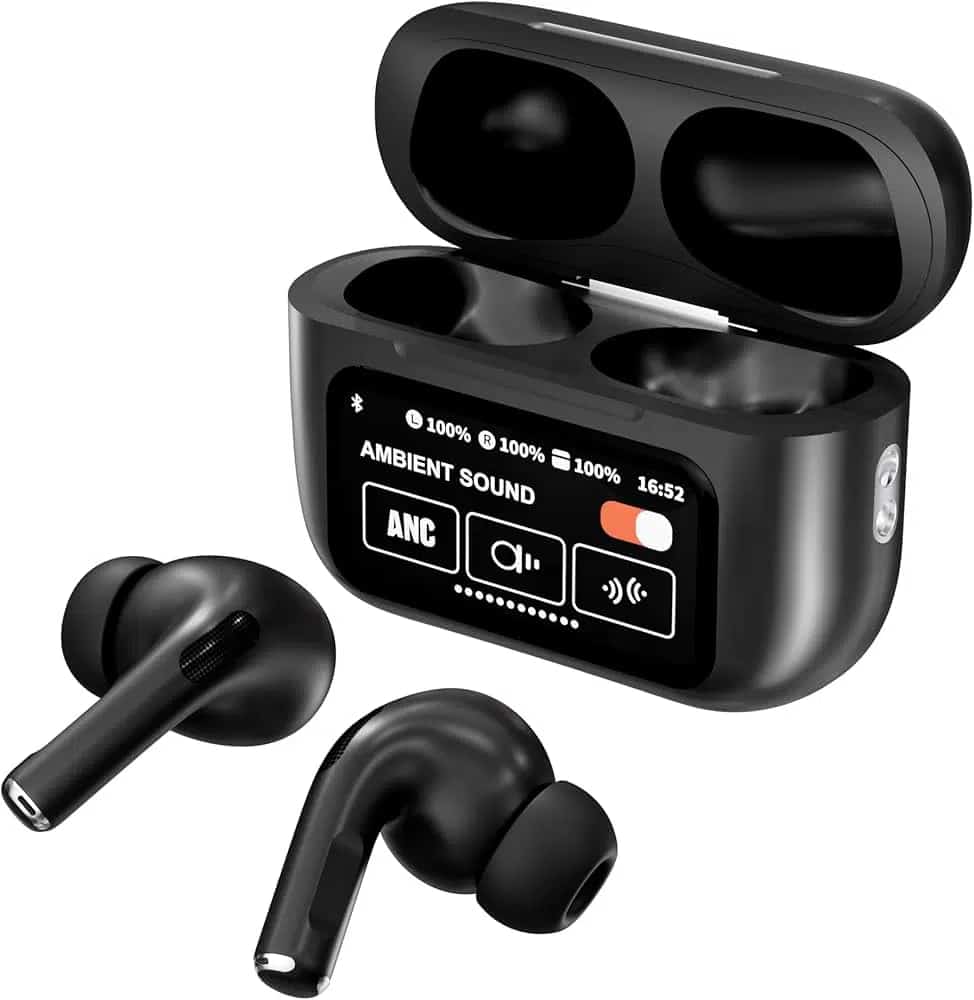 Airpods A9 Pro Black phantom - Top Qualité avec Garantie - صورة 4