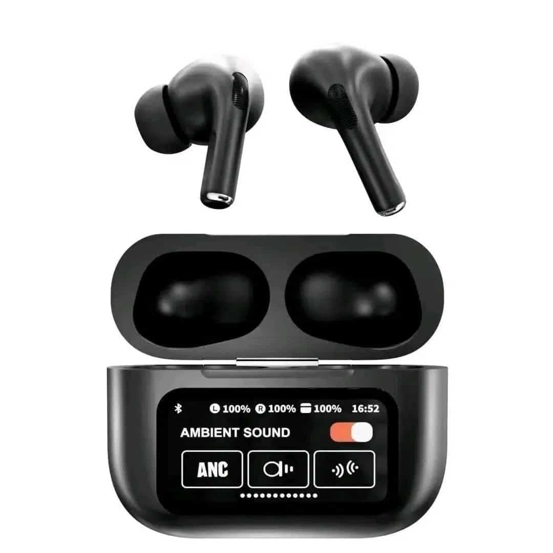 Airpods A9 Pro Black phantom - Top Qualité avec Garantie - صورة 3