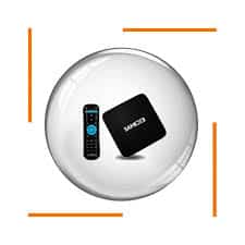 BOX ANDROID SAMBOX KM15 4K 2Go/16Go – Noir - صورة 3