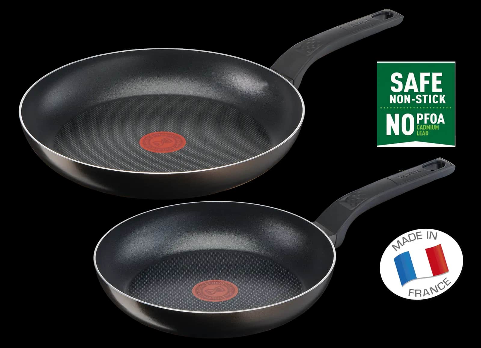 Extra Cook & Clean Set 2 poêles 24/28 cm-B5549053