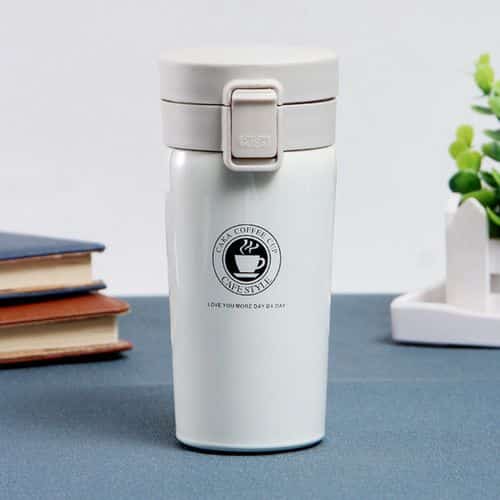 Thermos 500 ML mug thermos café - rouge - صورة 3