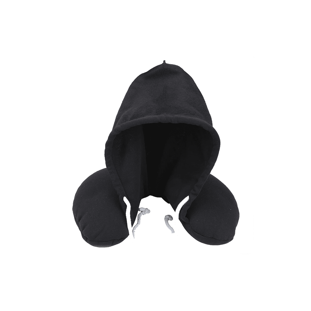 Coussin Hooded40x40-Confort et Élégance - noir