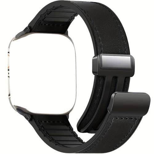 Bracelet en Cuire Sport Pour Samsung - 20mm - noir