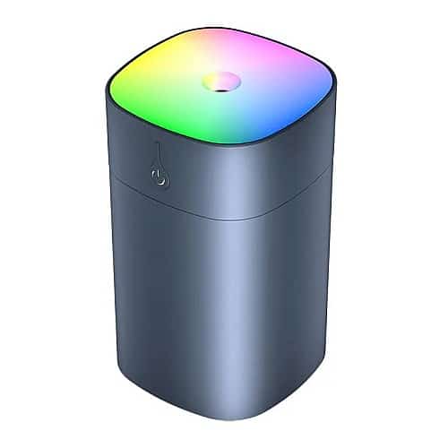 Humidificateur portable à lumière LED colorée (SD09) - Silver - صورة 3