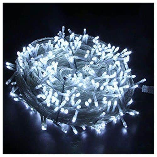 Kit 100 LED Noël Guirlande de fête décoratif - blanc
