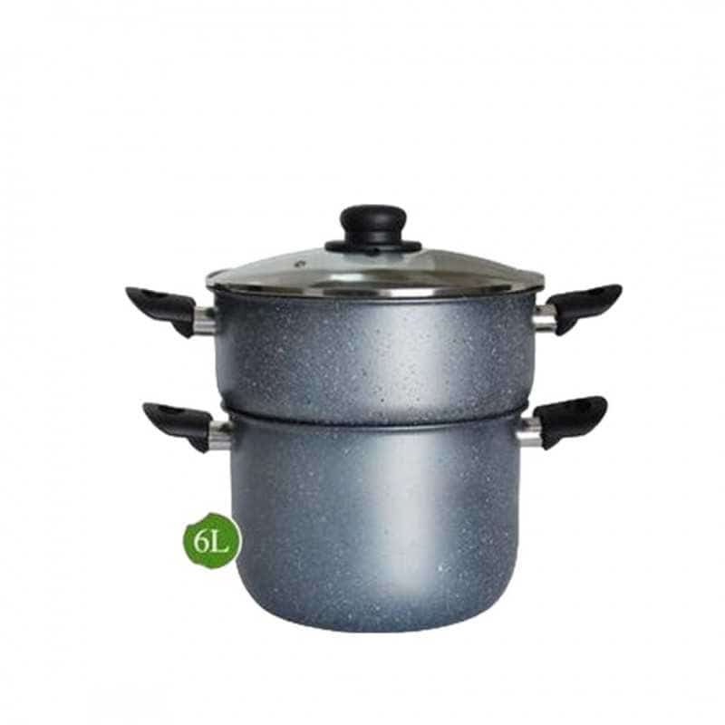 Batterie de Cuisine 16 Pièces Cook'art Granite - Bleu-BAT-16BG - صورة 7