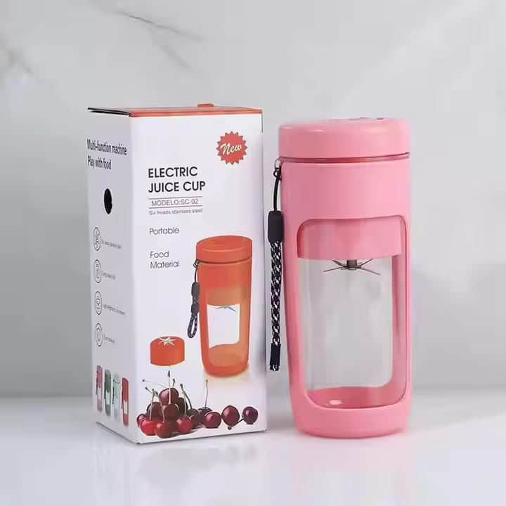 Mini Blender Mixeur Portable Rechargeable - rose