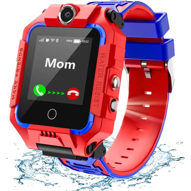 Montre Connectée Pour Enfants Smart 2030 Avec Traceur GPS - Rouge - صورة 5
