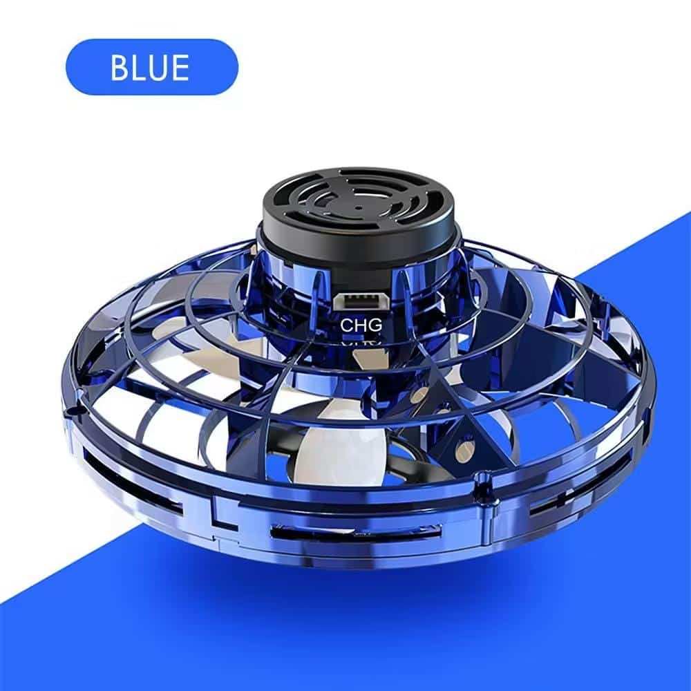 Spinner Volante - Mini UFO Drone Rechargeable - black - صورة 2
