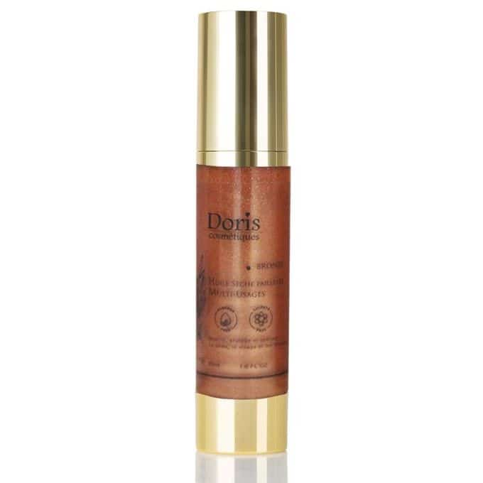 Huile Sèche Multi-Usages Pailleté Bronze - 50ML - Doré - صورة 2