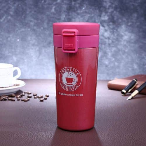Thermos 500 ML mug thermos café - rouge