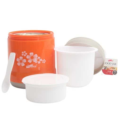 Boite Repas-2 Compartiments-Avec Couvert - Isotherme -1 L - bleu - صورة 7