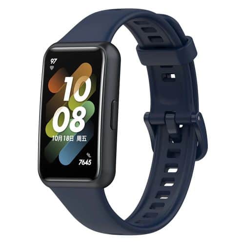 Bracelet Silicone Pour Huawei Band 7 - bleu