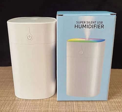 Humidificateur portable à lumière LED colorée (SD09) - Silver - صورة 2