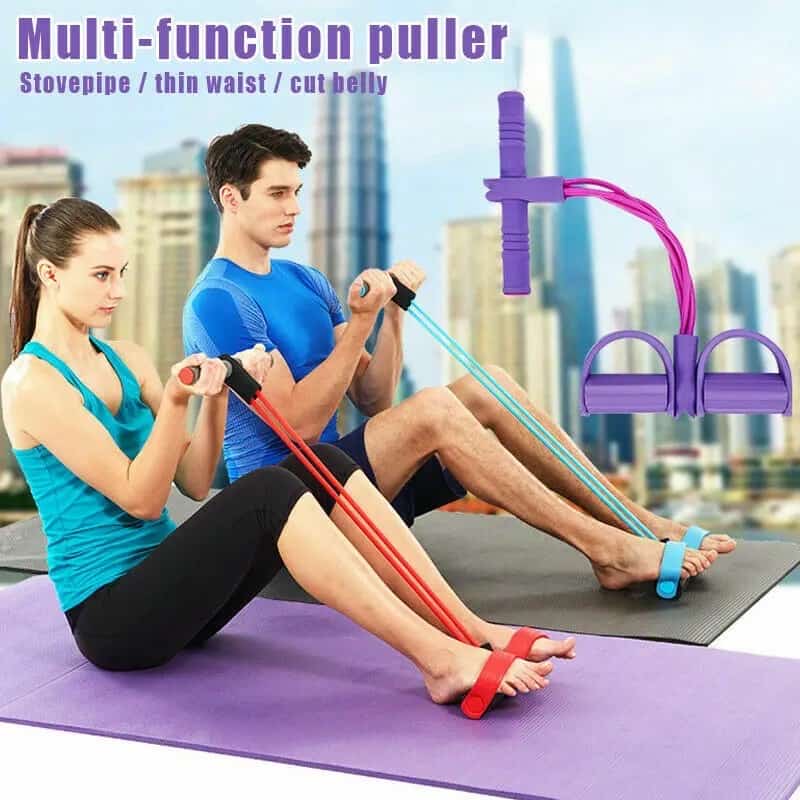 Bande De Musculation Multi-Fonctionnel - Red - صورة 7