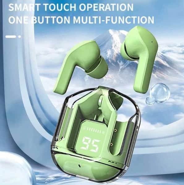 Écouteurs Bluetooth BT-35 - Game Mode - vert - صورة 3