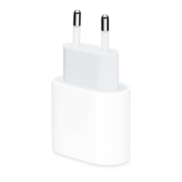 Chargeur iPhone 20W Type-C Lightning Tête + Câble - صورة 3