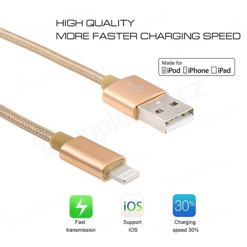 Cable pour IPHONE 5/6/7/8/10/11/12, iPhone iPad ou iPod - 2m - صورة 3