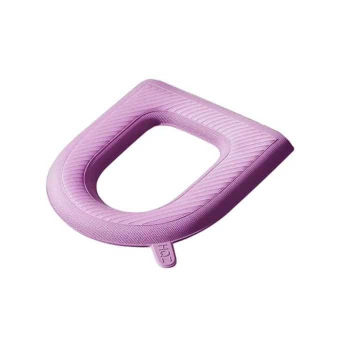Abattant Siège coussin de toilette en silicone 40x37cm - vert - صورة 2