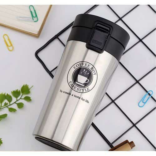 Thermos 500 ML mug thermos café - rouge - صورة 5