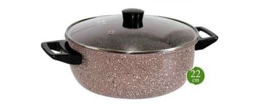 FAITOUT Ø 22 cm GRANITE - Cookart - Bronze - صورة 4