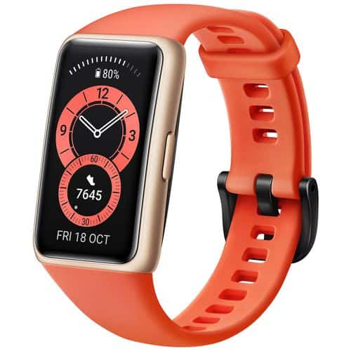 Bracelet Silicone Pour Huawei Band 6 - rouge - صورة 6