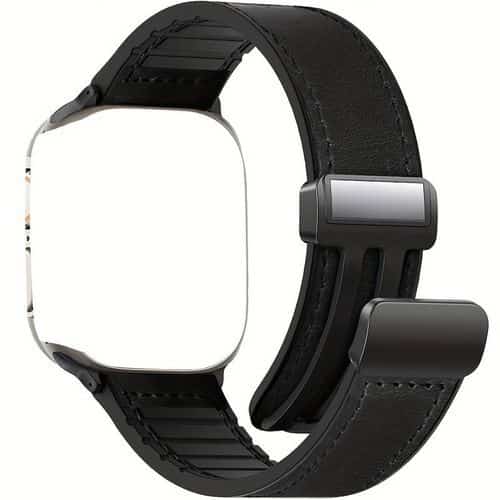 Bracelet en Cuire Sport Pour Samsung - 20mm - noir - صورة 2