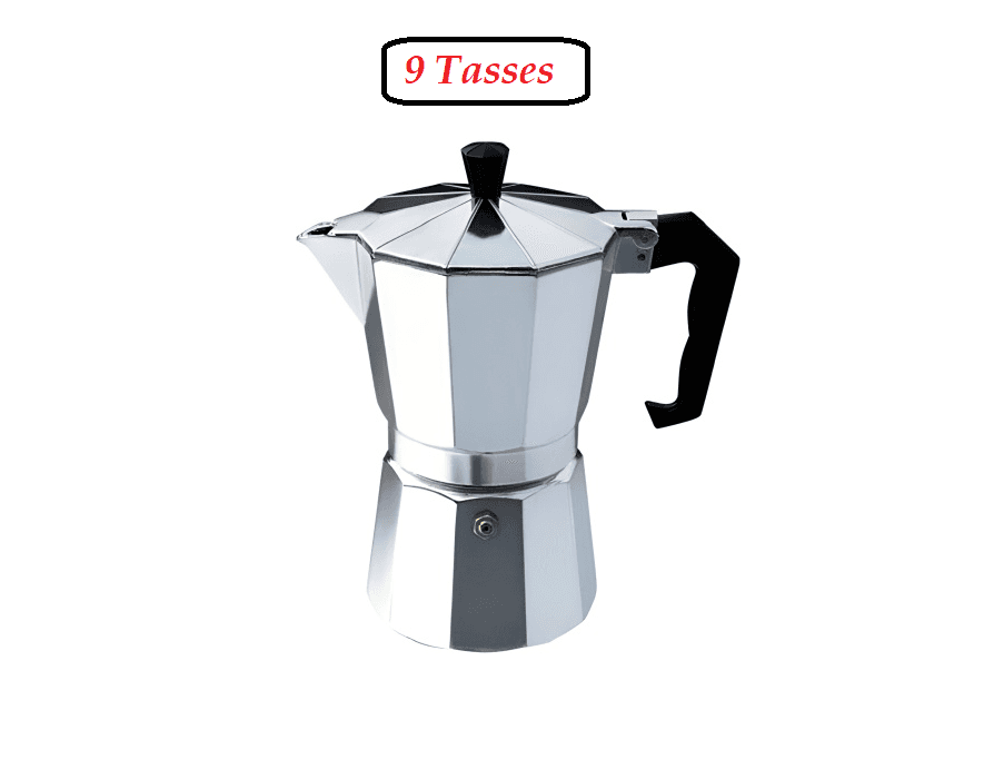 Cafetière Italienne expresso En Aluminium - 9 tasses