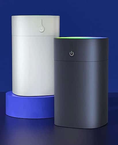 Humidificateur portable à lumière LED colorée (SD09) - Silver - صورة 6