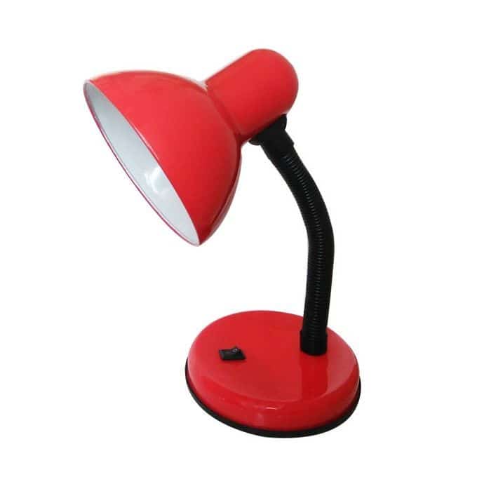 Lampe de bureau flexible - 35cm - Rose - صورة 2